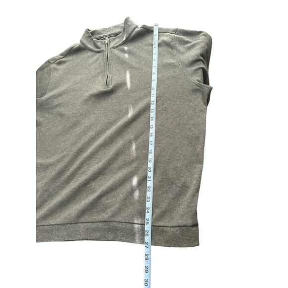 John Ashworth Co. Link Soul Men's Gray Half Zip Golf Pullover Shirt Large - Picture 10 of 10